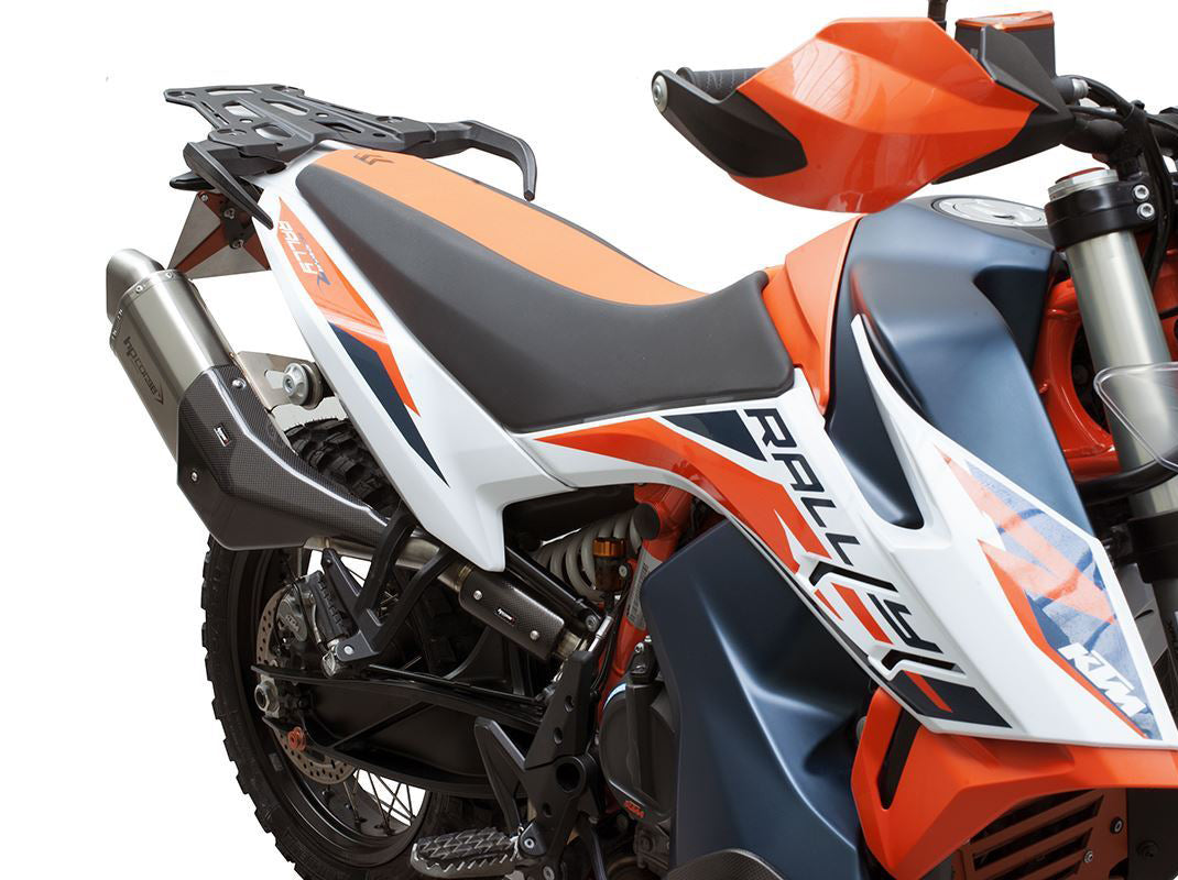 HP CORSE KTM 890 Adventure (2021+) Slip-on Exhaust "4-Track R Short Titanium" (Euro 5)