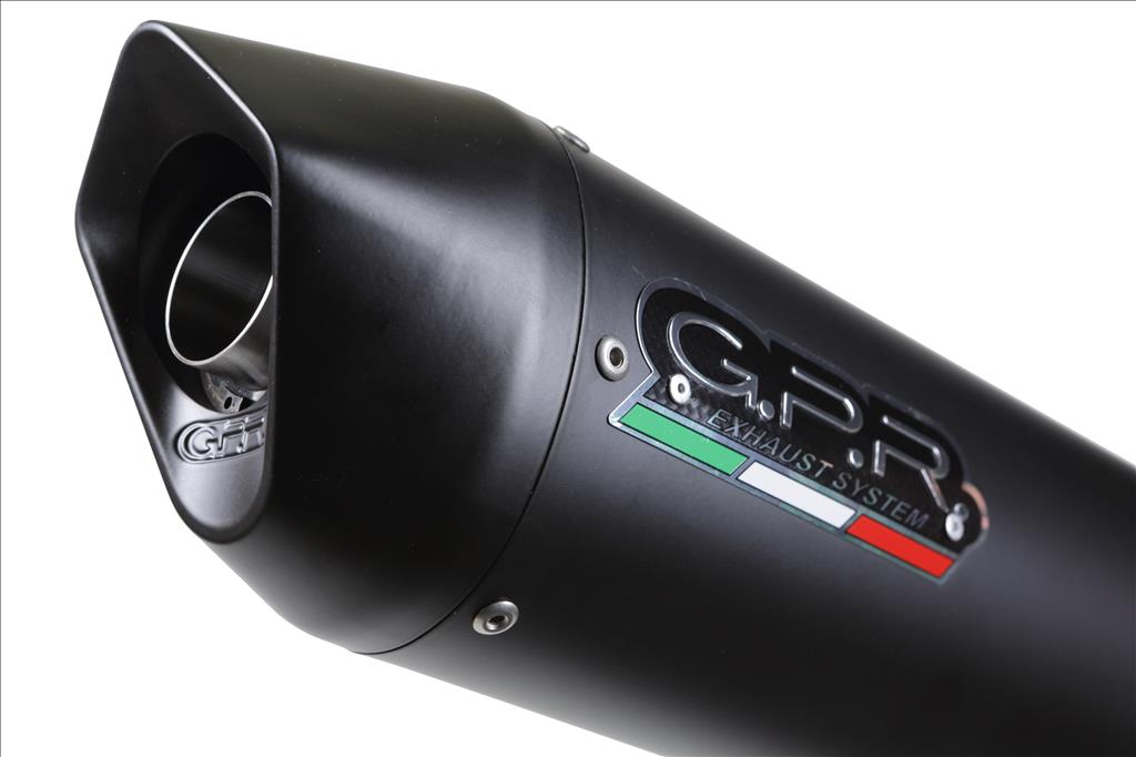 GPR BMW F800GT (17/18) Slip-on Exhaust "Furore Evo 4 Nero" (EU homologated)