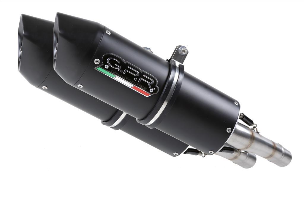 GPR Ducati Superbike 848 Dual Slip-on Exhaust "Furore Nero" (EU homologated)