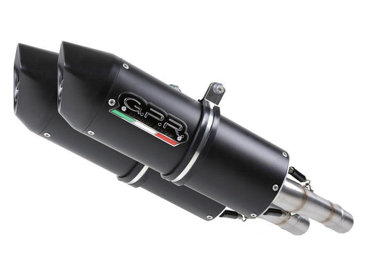 GPR Ducati Monster S4 Dual Slip-on Exhaust "Furore Nero" (EU homologated)