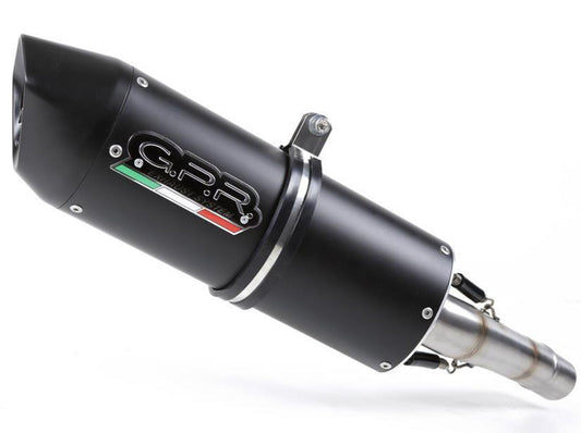 GPR BMW F650CS Scarver Slip-on Exhaust "Furore Nero" (EU homologated)