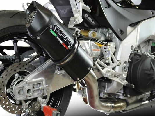 GPR Aprilia Tuono V4 1100 (15/16) Slip-on Exhaust "Furore Nero"