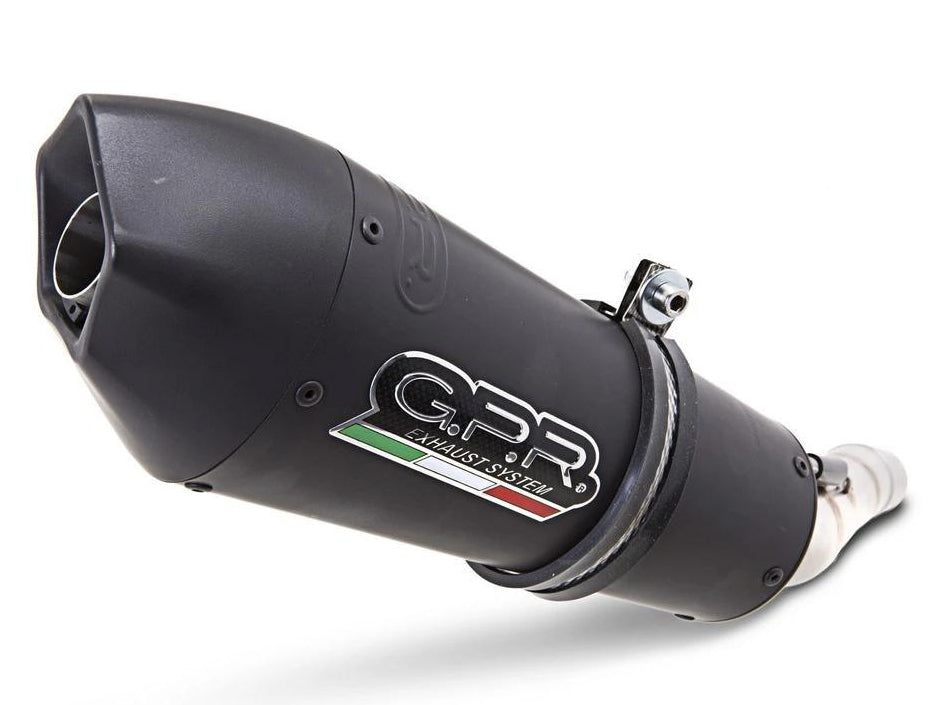 GPR Ducati Hypermotard 821 Slip-on Exhaust "GPE Anniversary Black Titanium"