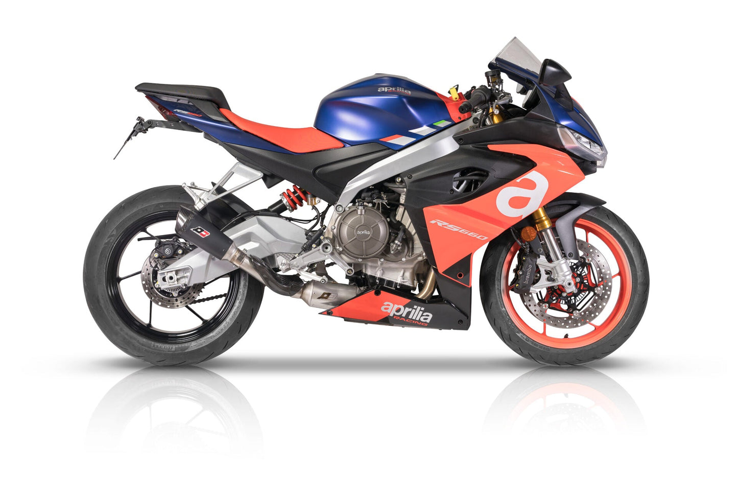 QD EXHAUST Aprilia RS/Tuono 660 Titanium Full Exhaust System "Gunshot" (EU homologated)