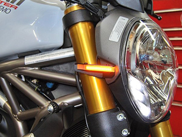 NEW RAGE CYCLES Ducati Monster 1100 Front LED Turn Signals