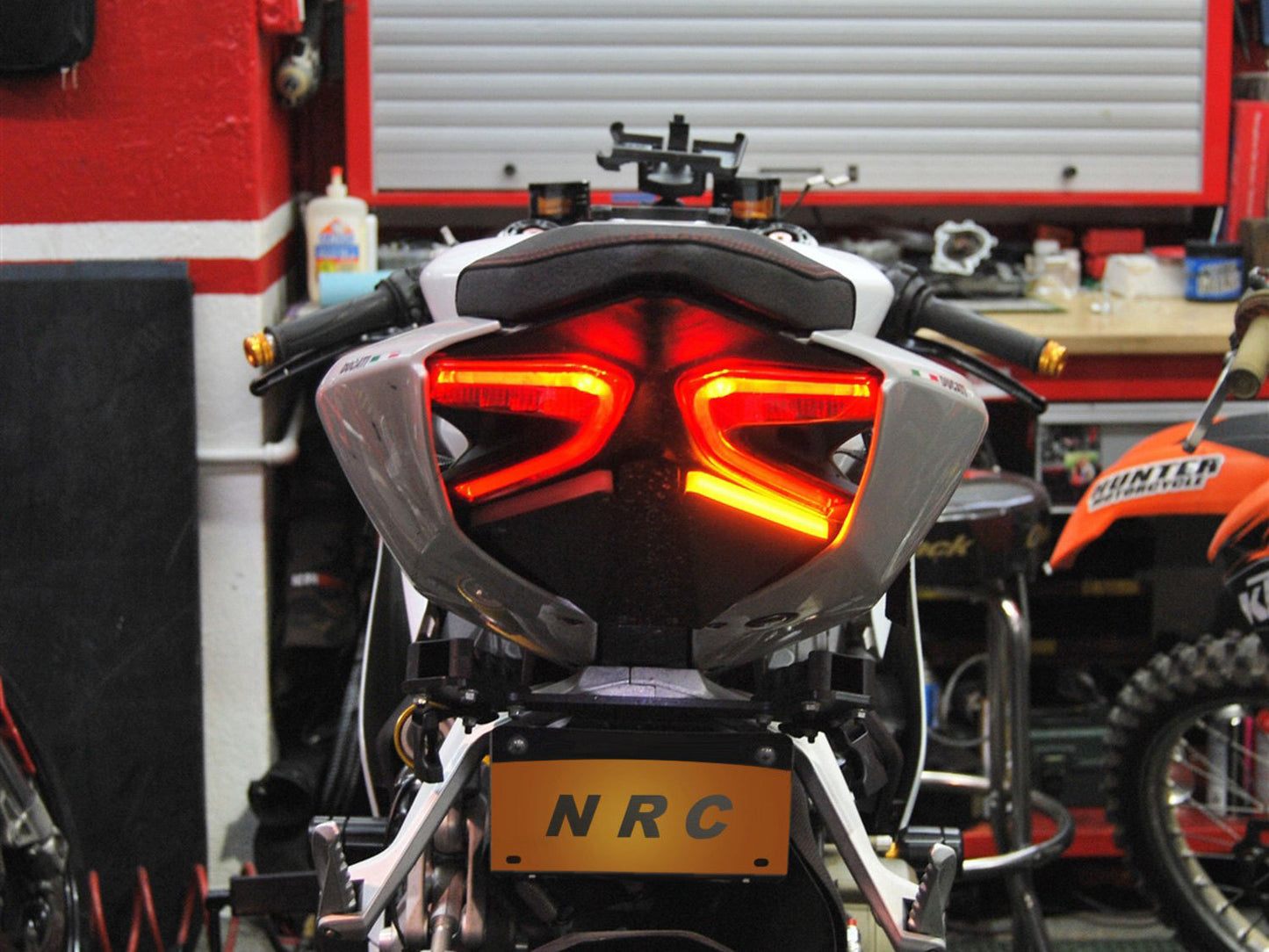 NEW RAGE CYCLES Ducati Panigale 1199 LED Tail Tidy Fender Eliminator