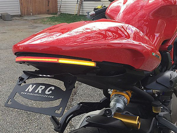 NEW RAGE CYCLES Ducati Monster 1200 LED Tail Tidy Fender Eliminator "Stealth"