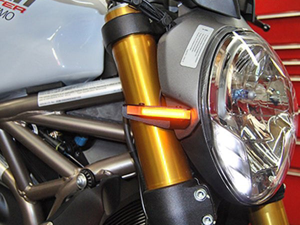 NEW RAGE CYCLES Ducati Monster 1200R Front LED Turn Signals