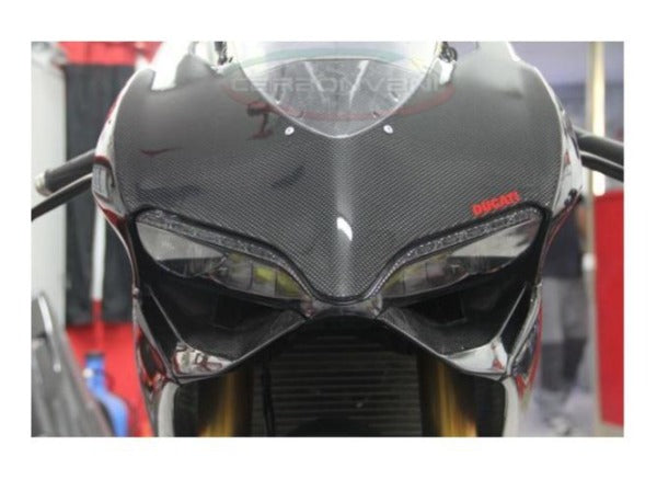 CARBONVANI Ducati Panigale 1199 Carbon Headlight Fairing (road version)