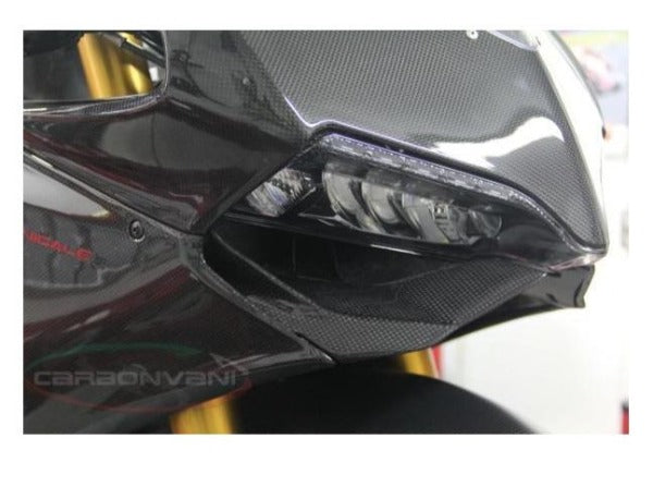 CARBONVANI Ducati Panigale 1199 Carbon Headlight Fairing (road version)