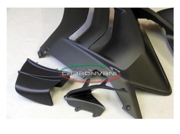 CARBONVANI Ducati Panigale V4R Carbon Side Fairing Panel + Winglet (left)