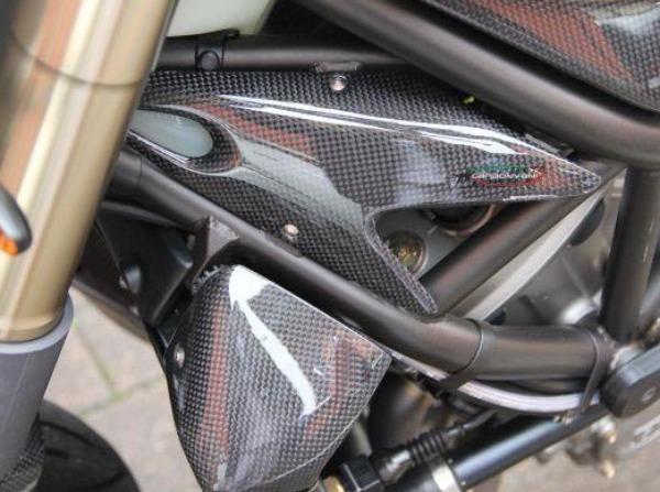 CARBONVANI MV Agusta Brutale (02/09) Carbon Frame Insert & Liquid Cooler Level