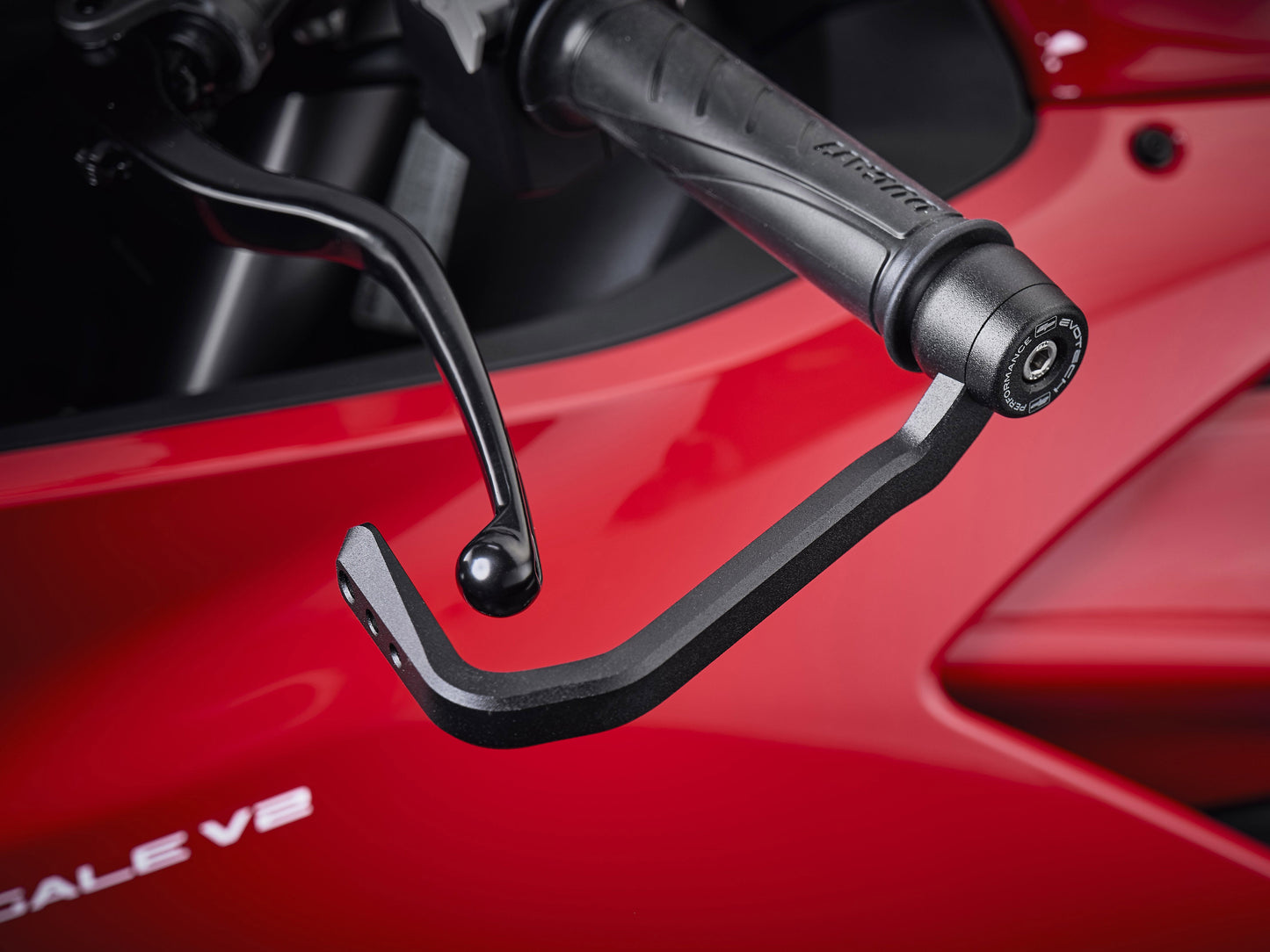 EVOTECH Ducati Panigale V2 (2012+) Handlebar Levers Protection Kit (Road)