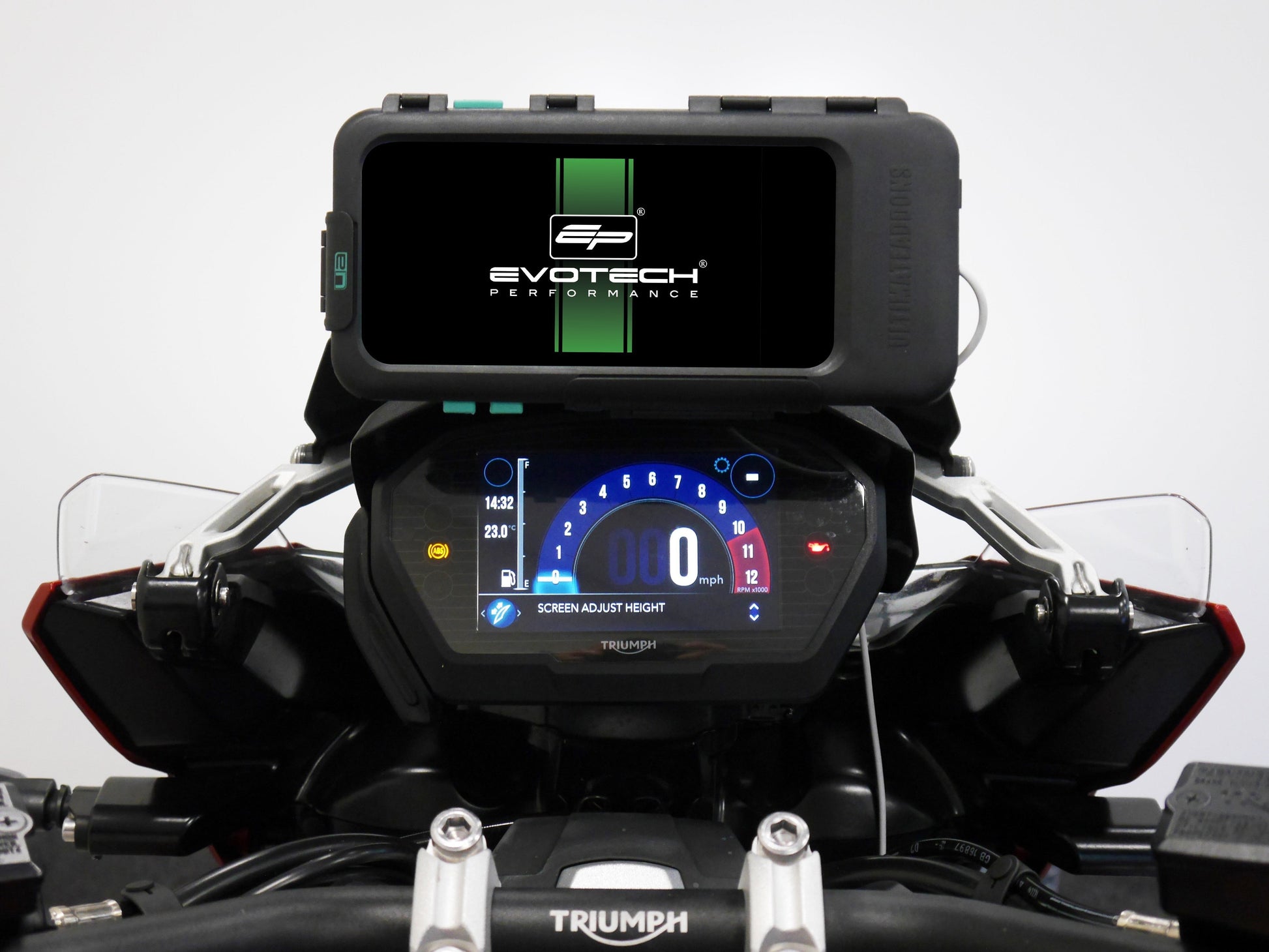 EVOTECH Triumph Tiger 1200 (17/21) Phone / GPS Mount "Ultimate Addons" – Accessories in MotoDeal – Motorcycle Accessories and Parts Online Shop