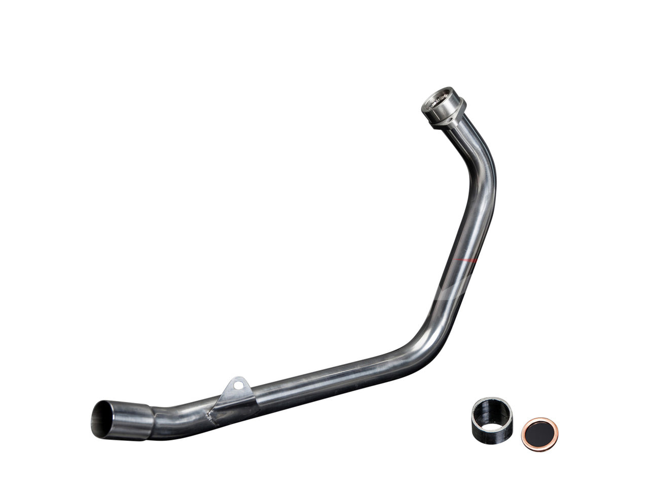 DELKEVIC Honda CBR250R Full Exhaust System with Stubby 18" Silencer