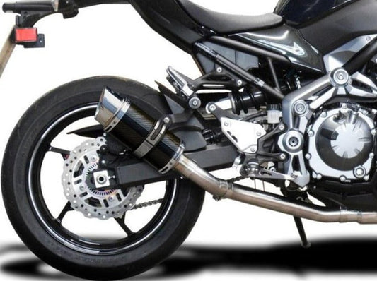 DELKEVIC Kawasaki Z900 (17/19) Full Exhaust System Mini 8" Carbon