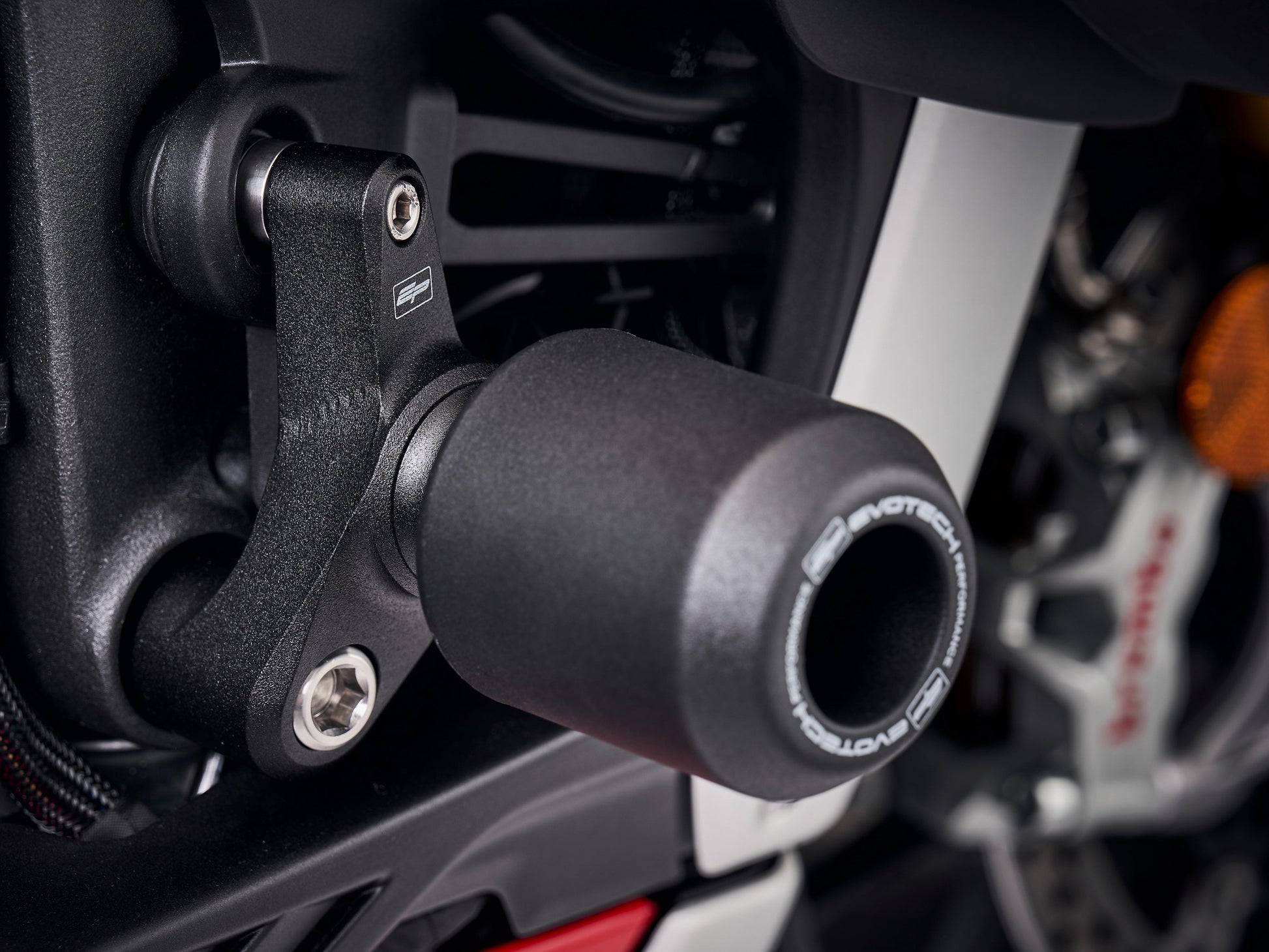 EVOTECH Ducati Streetfighter V4 Frame Crash Protection Sliders – MotoDeal