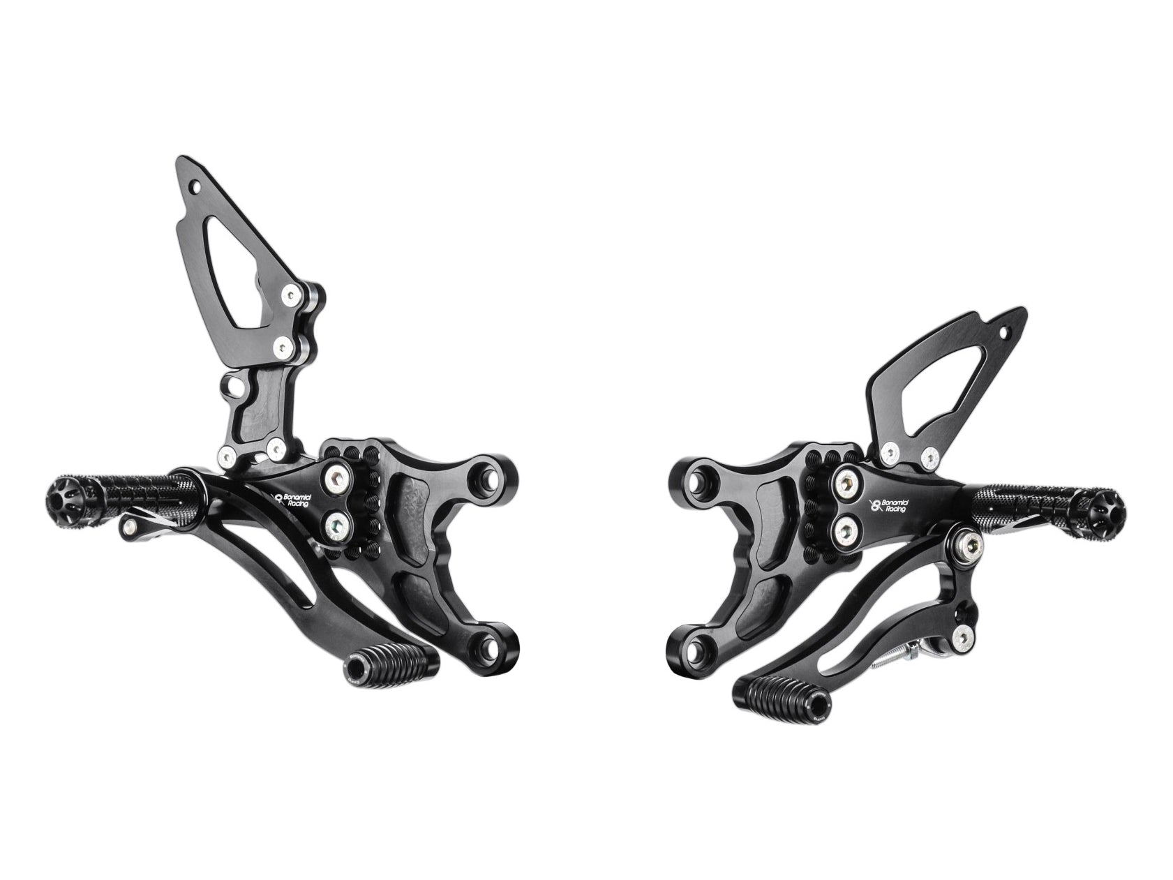 K008 - BONAMICI RACING Kawasaki ZX-10R (08/10) Adjustable Rearset – Accessories in the 2WheelsHero Motorcycle Aftermarket Accessories and Parts Online Shop