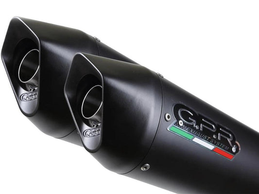 GPR Ducati Superbike 848 Dual Slip-on Exhaust "Furore Nero" (EU homologated)