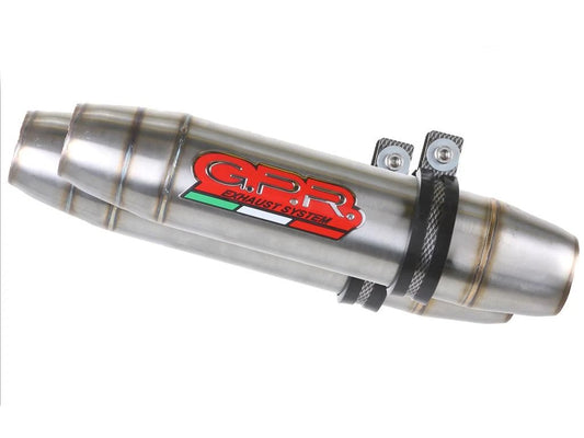 GPR Ducati Streetfighter 1098 Dual Slip-on Exhaust "Deeptone Inox" (EU homologated)