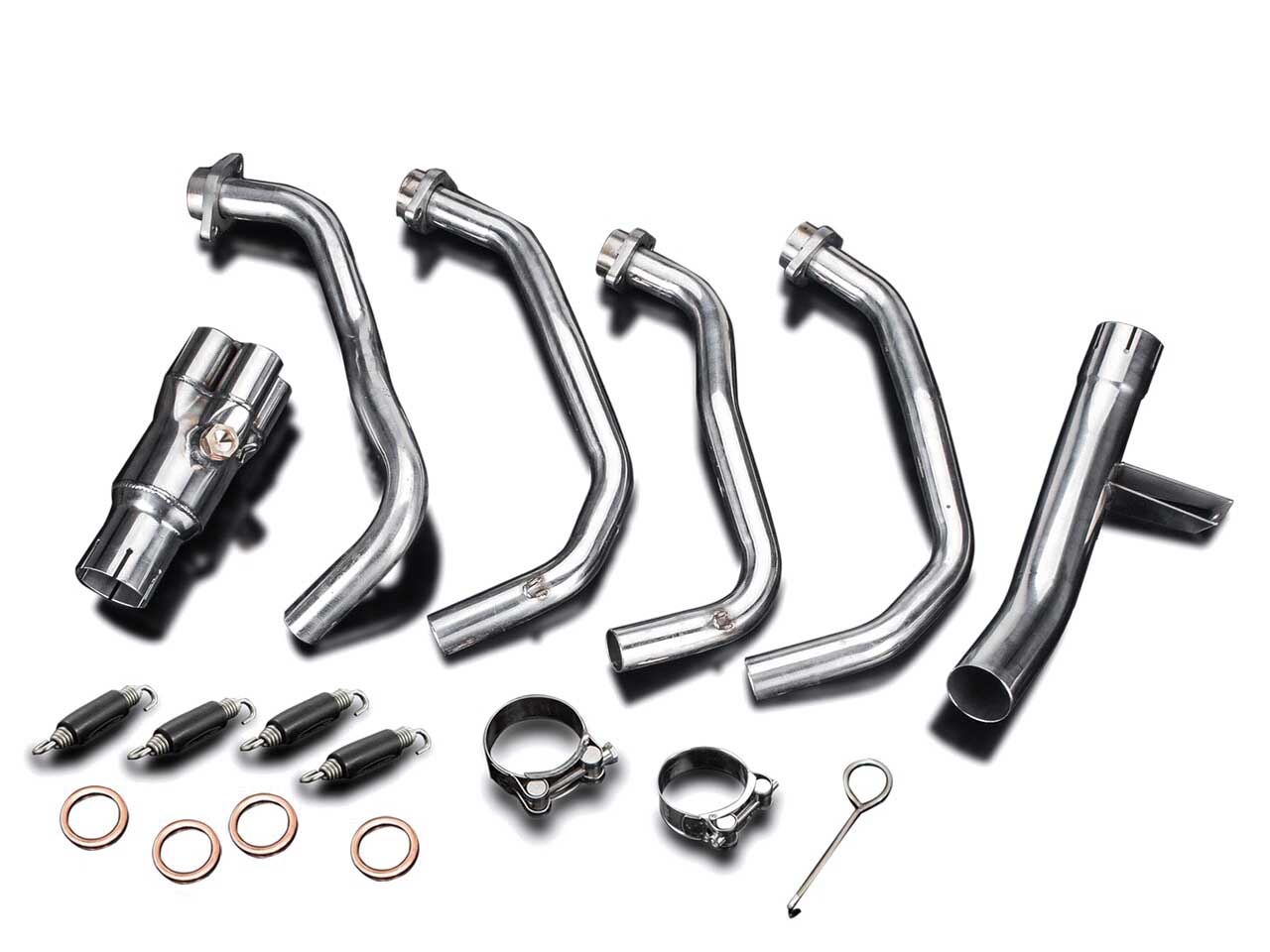 DELKEVIC Kawasaki Versys 1000 LT (15/18) Stainless Steel 4-1 Headers