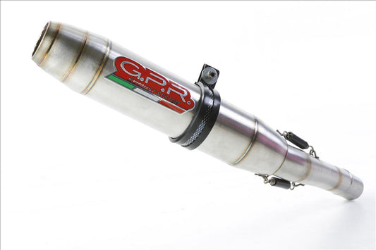 GPR Kawasaki ZX-6R (05/06) Slip-on Exhaust "Deeptone Inox" (EU homologated)