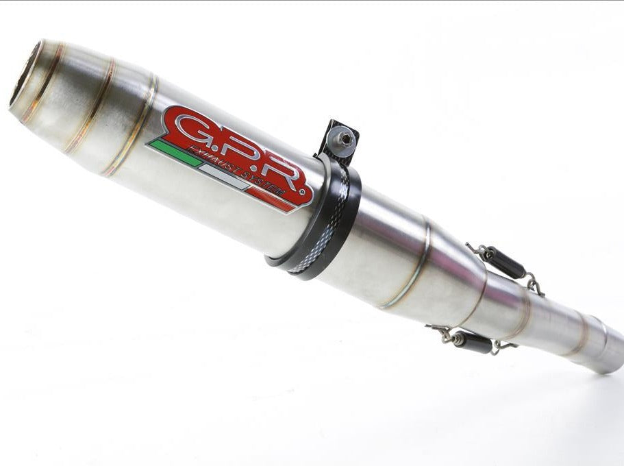 GPR Suzuki SV650 (2016 – ) Slip-on Exhaust "Deeptone Inox" (EU homologated)