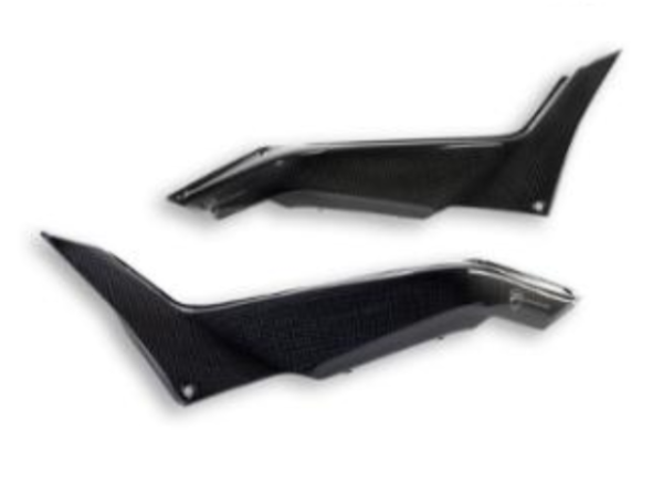 CARBONVANI Ducati Multistrada 1200 (10/14) Carbon Under Seat Side Strips