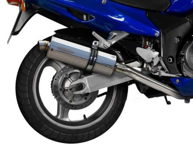 DELKEVIC Honda CBR1100XX Blackbird Full Exhaust System 4-1 with Stubby 14" Silencer