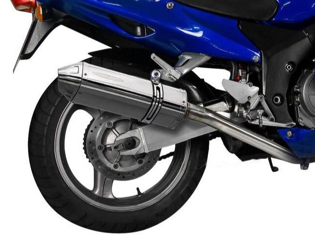 DELKEVIC Honda CBR1100XX Blackbird Full Exhaust System 4-1 with 13" Tri-Oval Silencer