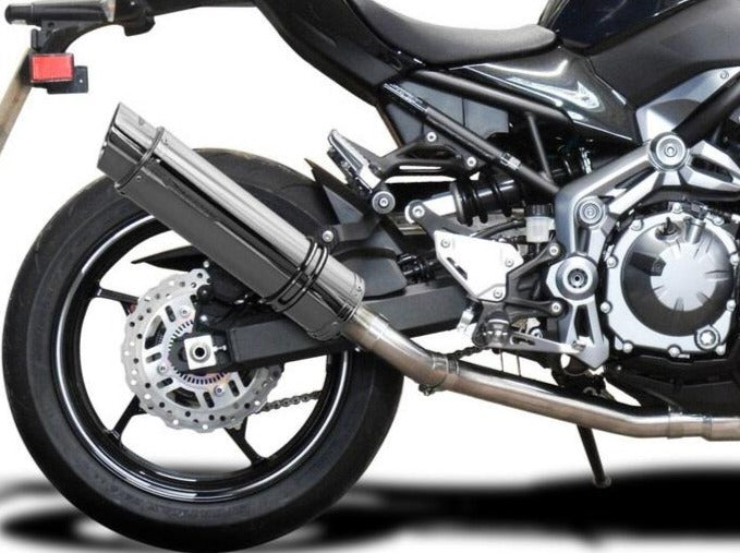 DELKEVIC Kawasaki Z900 (17/19) Full Exhaust System SL10 14"