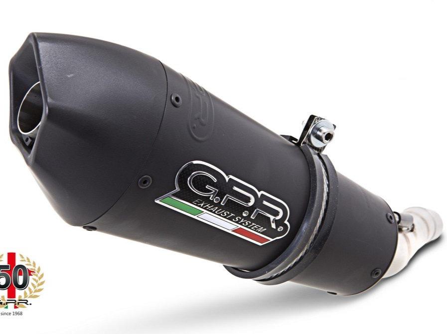 GPR BMW R1200RT (17/18) Slip-on Exhaust "GP Evo 4 Black Titanium" (EU homologated)