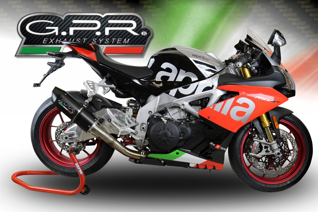 GPR Aprilia RSV4 (17/20) Slip-on Exhaust "Furore Nero"