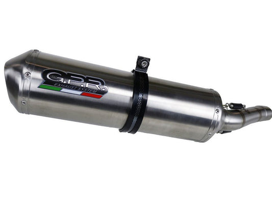 GPR Honda CB500F (13/16) Slip-on Exhaust "Satinox" (EU homologated)