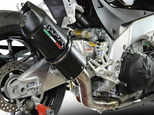 GPR Aprilia Tuono V4 1100 (17/18) Slip-on Exhaust "Furore Nero"