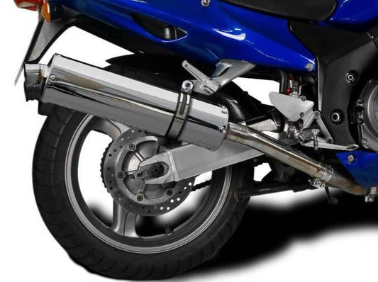 DELKEVIC Honda CBR1100XX Blackbird Full Exhaust System with Stubby 18" Silencers