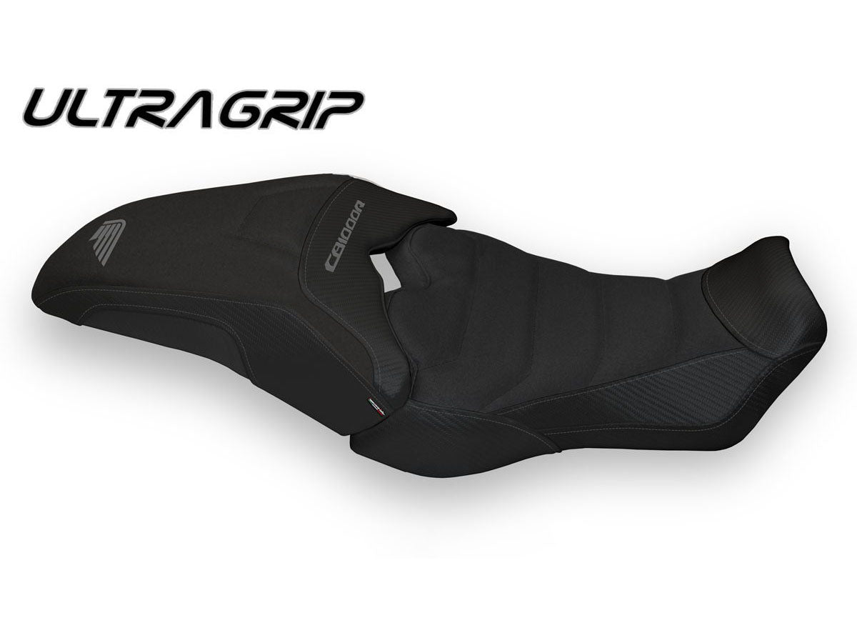 TAPPEZZERIA ITALIA Honda CB1000R Neo Sports Cafe (2018+) Ultragrip Seat Cover "Olimpia Total Black"