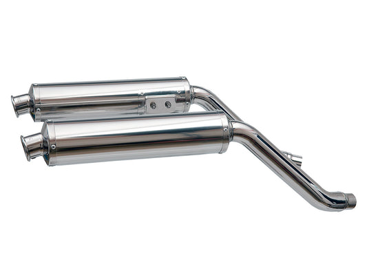 SPARK GDU0402 Ducati Supersport 750 / 900 Slip-on Exhaust "Round" (EU homologated; high position; stainless steel)