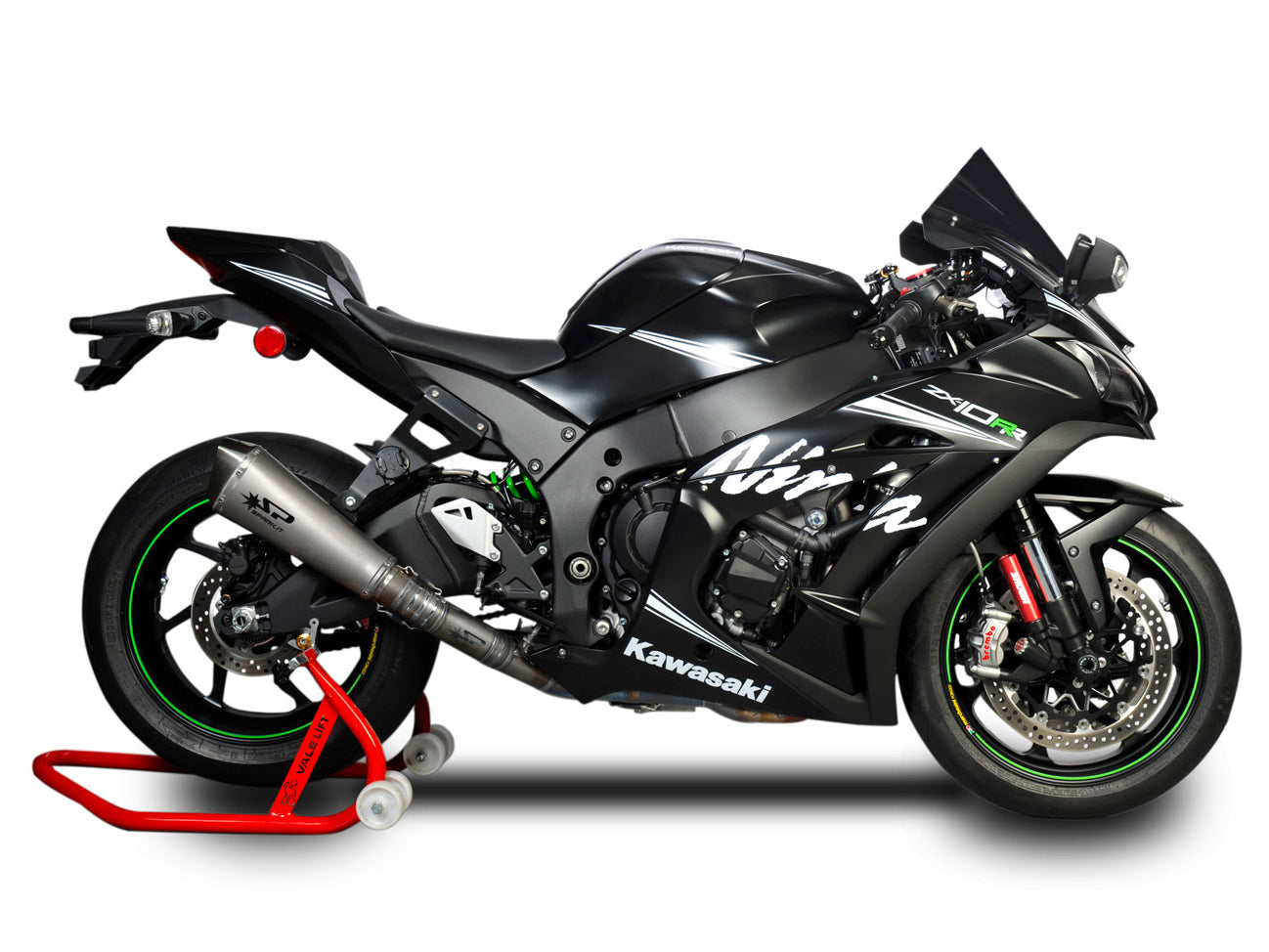 SPARK GKA8815 Kawasaki ZX-10R (11/20) Full Titanium Exhaust System "Konix" (racing)