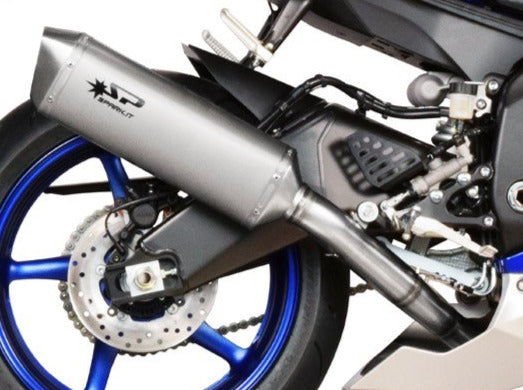 SPARK GYA8838 / GYA8839 Yamaha YZF-R6 (2017+) Titanium Full Exhaust System "Force" (racing; step 1)