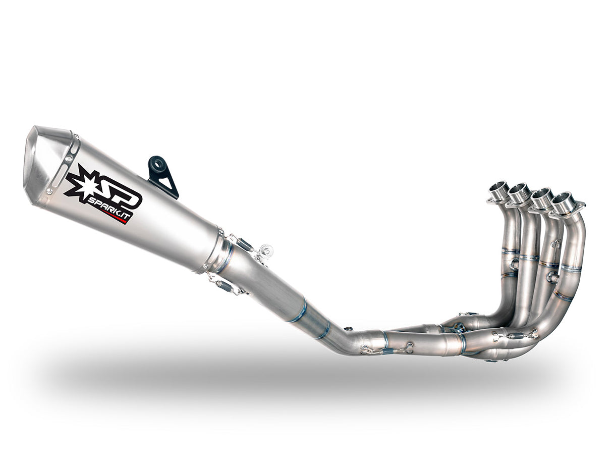 SPARK GYA8840 / GYA8841 Yamaha YZF-R6 (2017+) Titanium Full Exhaust System "Konix" (racing; step 1)