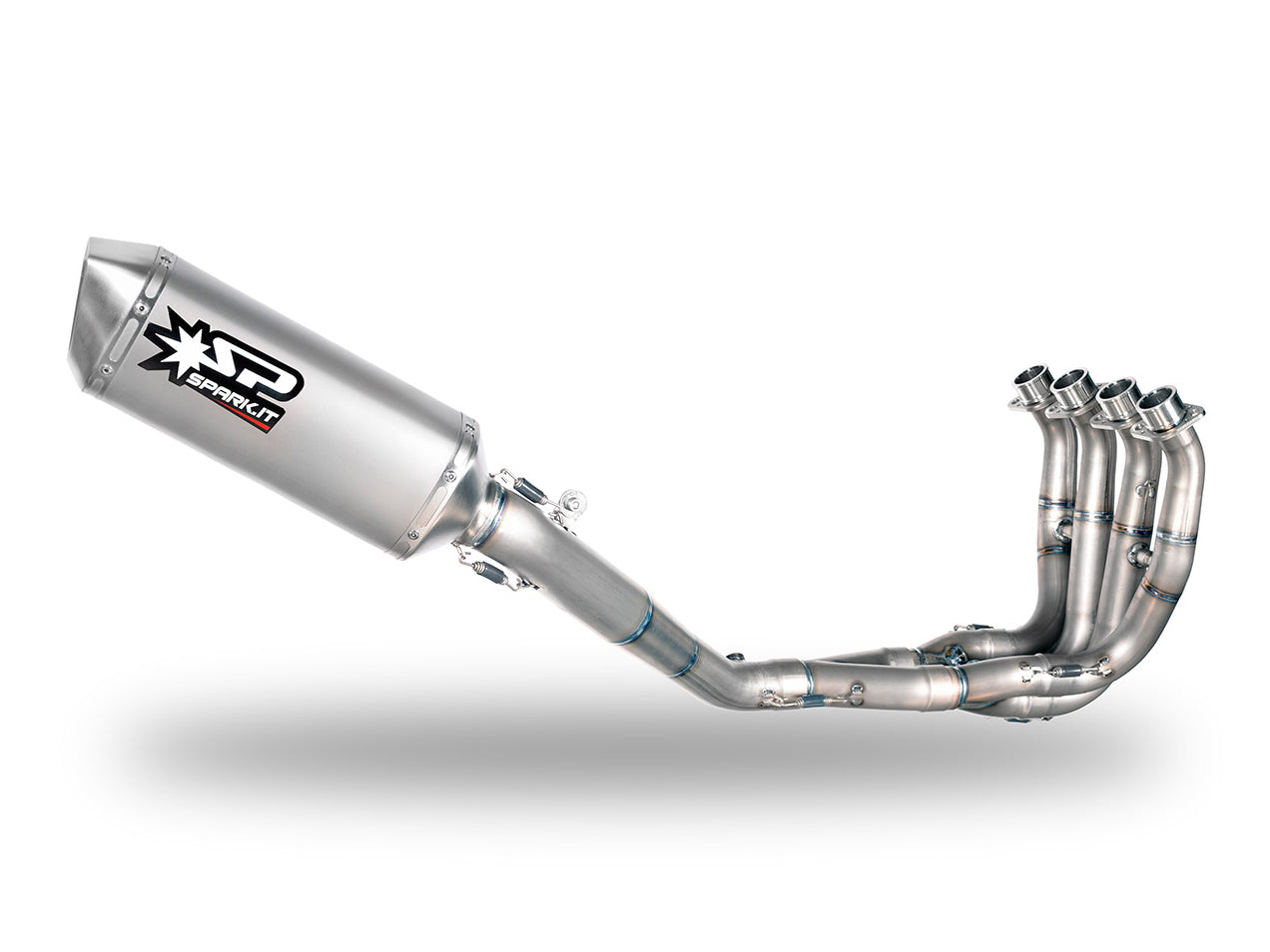 SPARK GYA8838 / GYA8839 Yamaha YZF-R6 (2017+) Titanium Full Exhaust System "Force" (racing; step 1)