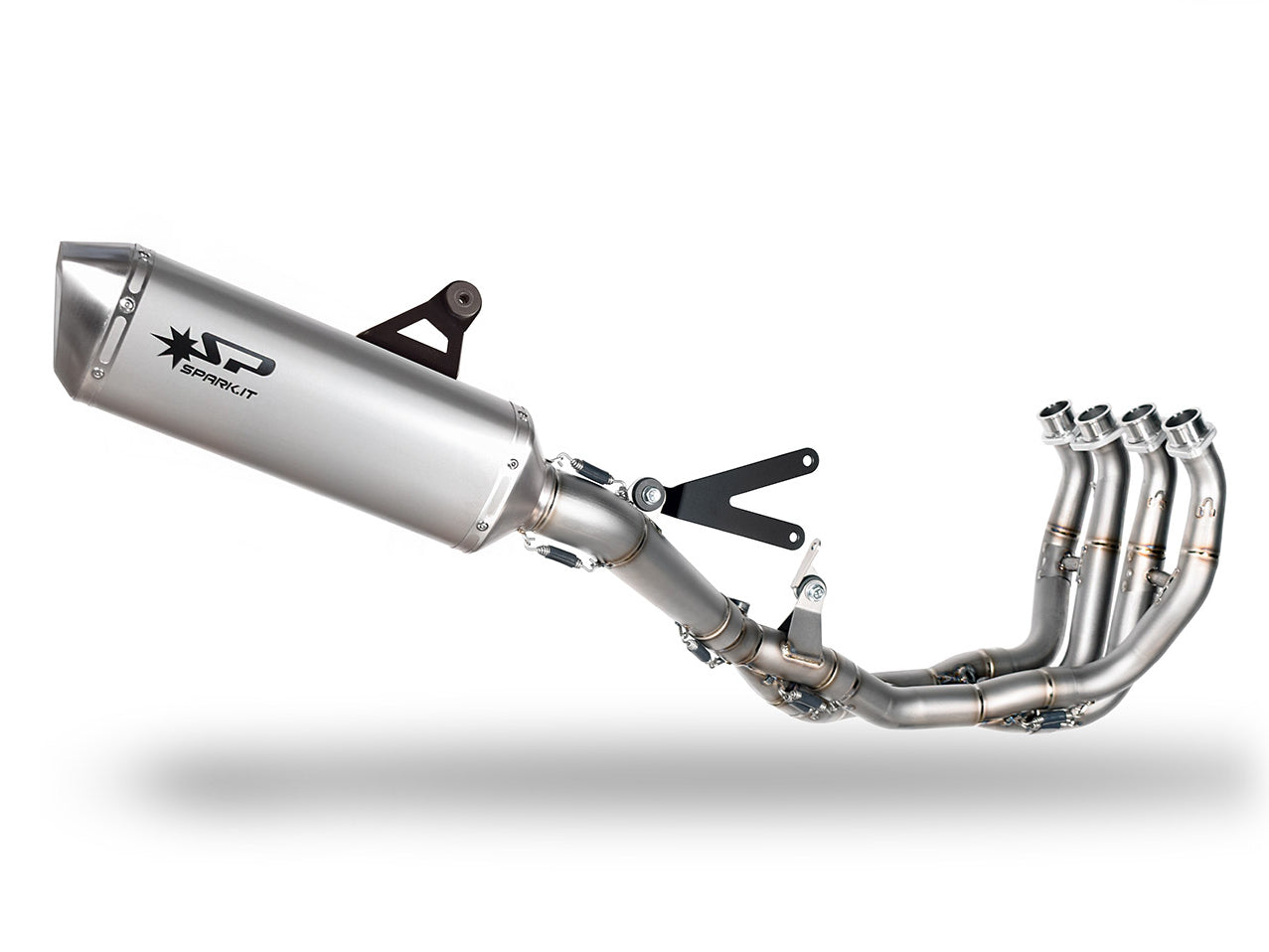 SPARK GYA8863 / GYA8864 Yamaha YZF-R6 (2017+) Titanium Full Exhaust System "Force" (racing; step 2)