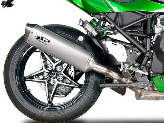 SPARK GKA0804 Kawasaki H2SX (18/19) Slip-on Exhaust "Force" (racing)