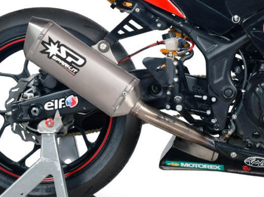 SPARK GYA8857 Yamaha YZF-R3 (2015+) Titanium Full Exhaust System "Force" Evo 2018 (racing)