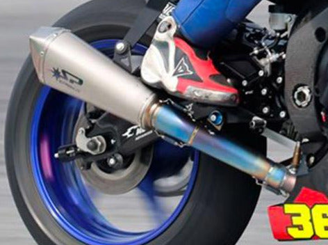 SPARK GYA8863 / GYA8865 Yamaha YZF-R6 (2017+) Titanium Full Exhaust System "Konix" (racing; step 2)