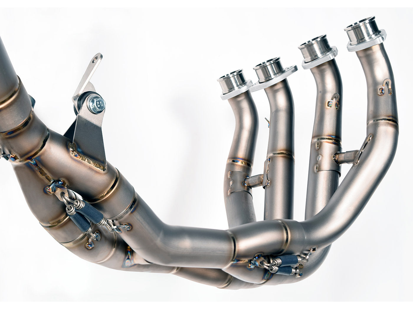 SPARK GYA8863 / GYA8865 Yamaha YZF-R6 (2017+) Titanium Full Exhaust System "Konix" (racing; step 2)