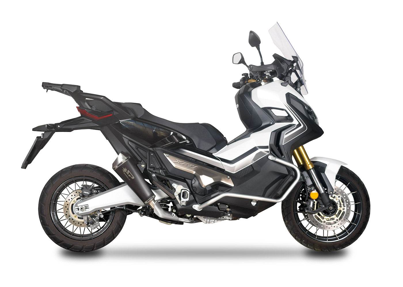 SPARK GHO1801 Honda X-ADV 750 (2017+) Slip-on Exhaust "Konix" (EU homologated)