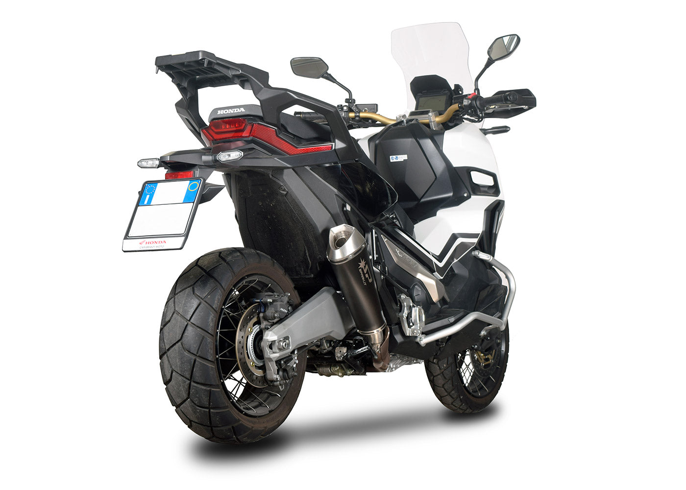 SPARK GHO1801 Honda X-ADV 750 (2017+) Slip-on Exhaust "Konix" (EU homologated)