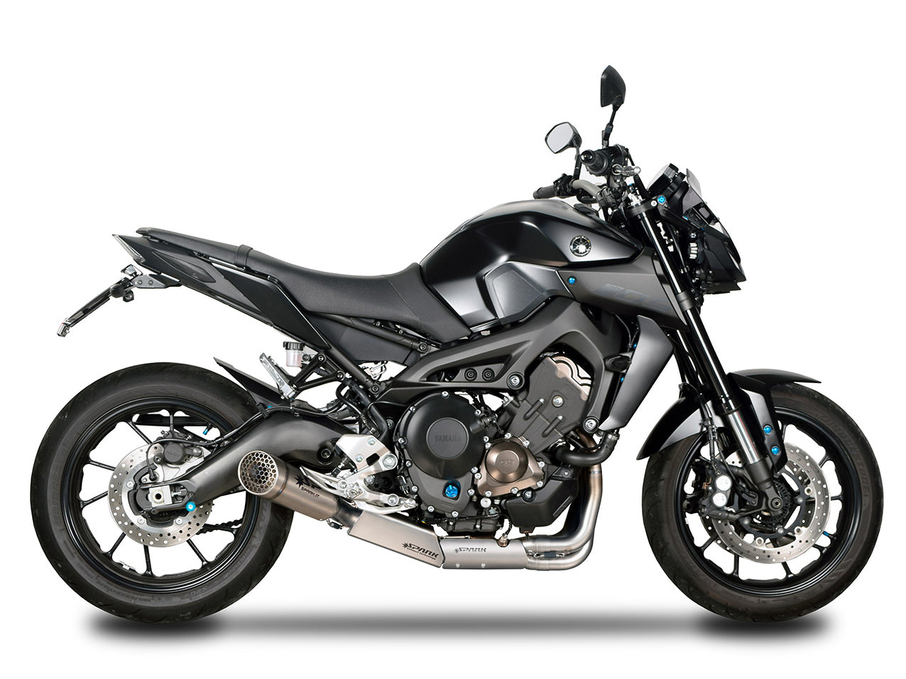 SPARK GYA8862 Yamaha MT-09 / Tracer 900 / XSR900 (14/20) Titanium Full Exhaust System "Grid-O" (EU homologated)